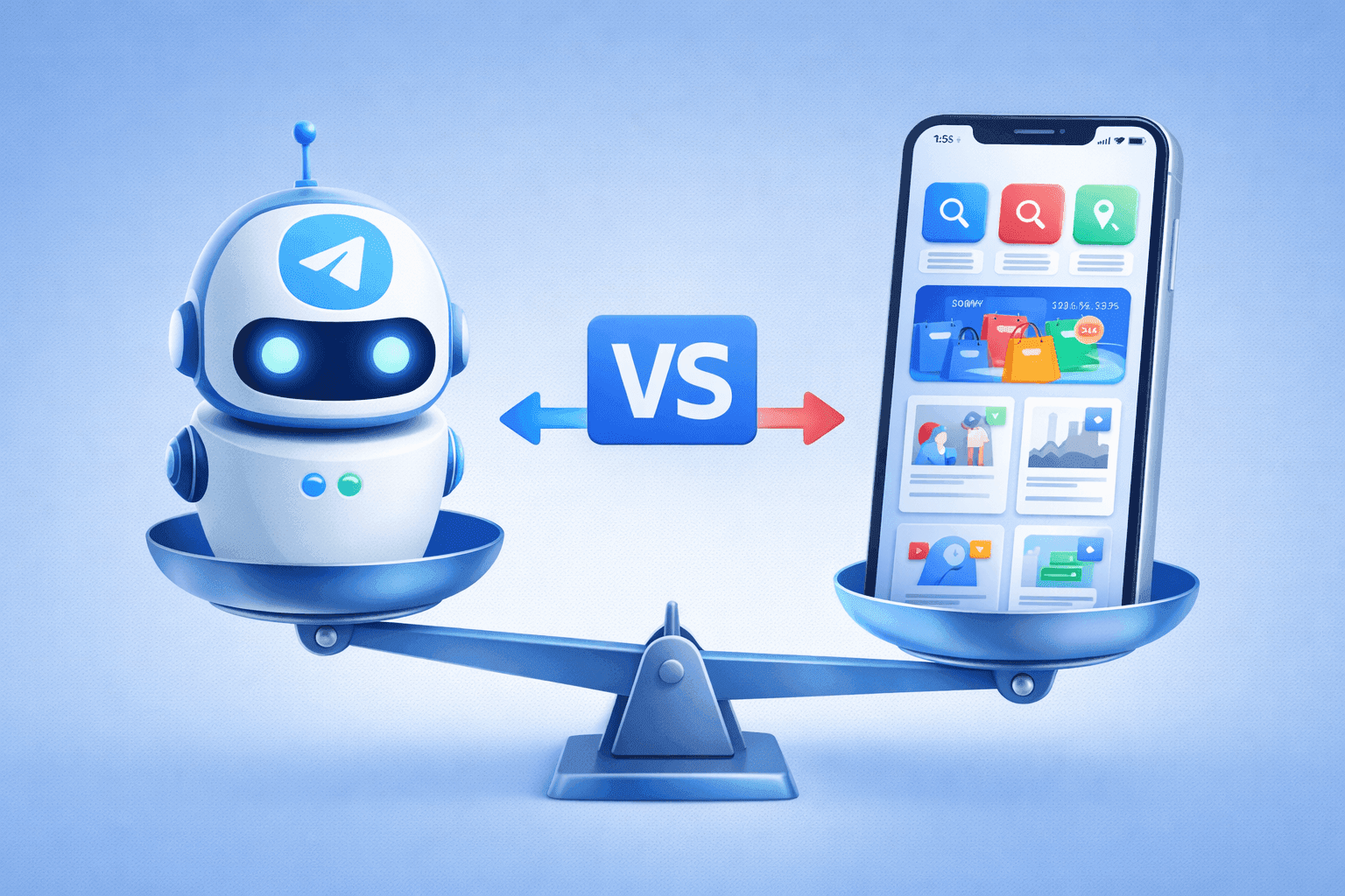 Telegram-бот vs мобильное приложение: что выгоднее