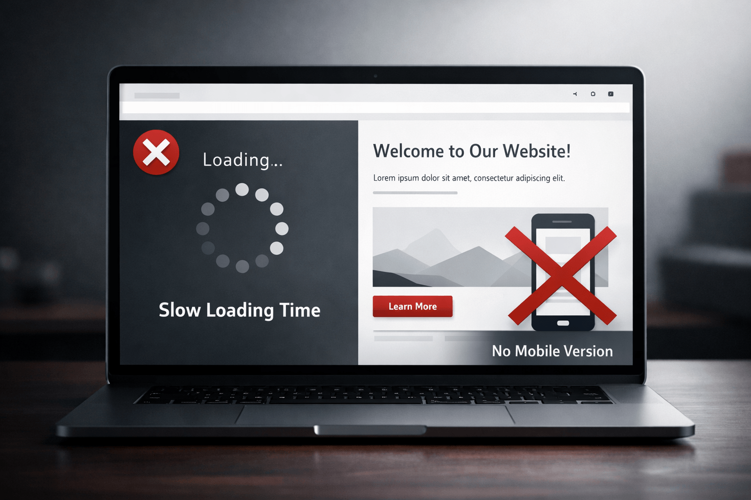 ТОП-10 ошибок при создании сайта для бизнеса